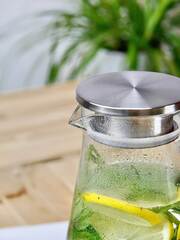 Кувшин с фильтром в крышке для воды, сока и других напитков, 1,5 литра