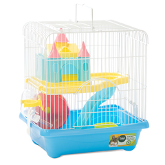 Triol YD101 клетка для мелких животных, эмаль, голубая, 278*205*310мм