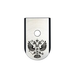 Пятка магазина GP с гравировкой Герб нержавеющая сталь
