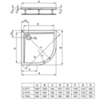 Душевой поддон 100х100 см Ideal Standard Ultraflat K517701