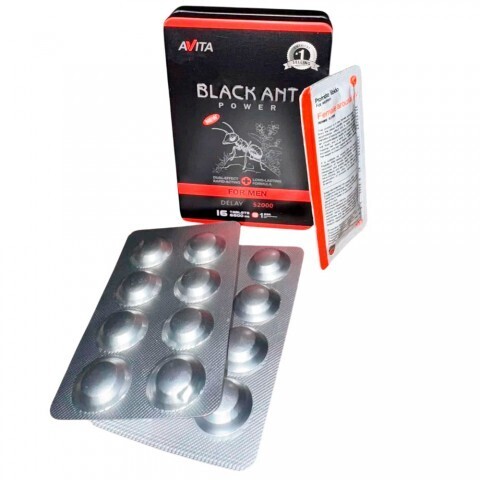 Препарат для продления и улучшения эрекции Black ant power Avita