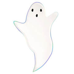 Тарелки в форме привидения 8 шт. (2025)