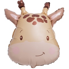 Фигура гелиевая Жираф акварель