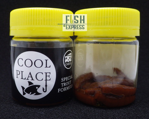 COOL PLACE ЛИЧИНКА(ЗИМА)FLOATING STRETCH цвет КОРИЧНЕВЫЙ 28мм/12шт в банке