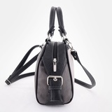 Сумка Саломея 257 мульти итальянский серо-черный