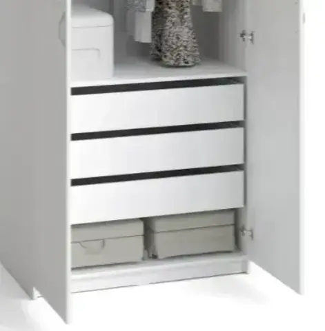 Ящик МАКС выдвижной 75х58 белый