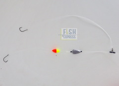 Оснащенная поставушка с ручкой пенопласт, 2 крючка (OWNER) кивок средней жесткости