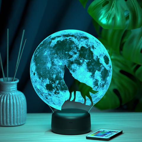 3Д-светильник 