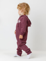 комбинезон  для мальчика  КР 6556/коричневый 1614 к630