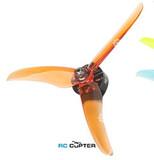 Пропеллер T-Motor T6143 трёхлопастной (2CW+2CCW) (clear orange)