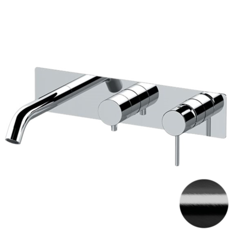 Remer X54D3WBCFP Смеситель для ванны Remer X Style X54D3WBCFP, черный брашированный хром