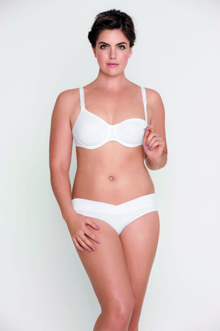 Бюстгальтер для беременных и кормящих 18858 белый