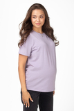 Футболка для беременных 18116 пыльная сирень