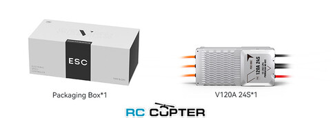 ESC регулятор мотора T-Motor V120A 12-24S PWM/CAN