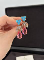 54123 - Комплект украшений колье + серьги в стиле BVLGARY