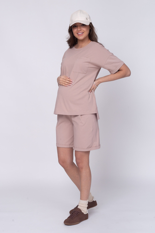 Костюм для беременных 17560 холодный беж