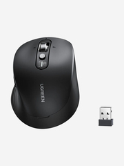 Беспроводная компьютерная мышка UGREEN M752 (75498) Multi-mode Wireless Mouse BT/2.4GHz, черный