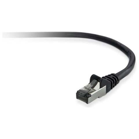 Кабель сетевой Belkin Cat6 Networking RJ-45-RJ-45 Cable, 15м, черный