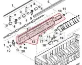 Держатель ролика узла выхода Sharp Delivery roller holder LHLDZ0058QSZZ