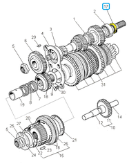 САЛЬНИК ПЕРВИЧНОГО ВАЛА CHANCE 1,3, SENS, TАВРИЯ