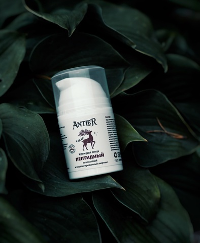 Antler Крем для лица Пептидный мгновенный и пролонгированный лифтинг 50 г