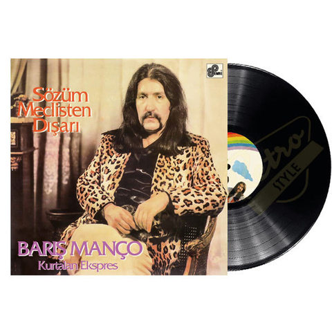 Vinil \ Пластинка \ Vynil Barış Manço - SÖZÜM MECLİSTEN / LP