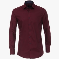 Сорочка мужская Venti Modern Fit 193295500-403 бордовая