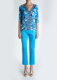 Топ из вискозы EMILIO PUCCI