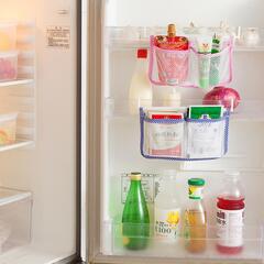 Органайзер для холодильника, цвет розовый
