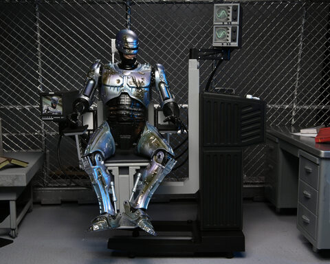 Робокоп 35-летие фигурка Робокоп со стулом Ultimate
