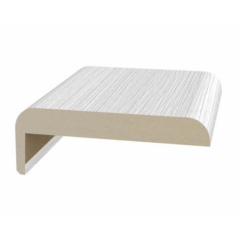 Наличник телескопический 75х10х2150мм экошпон Ясень серебристый