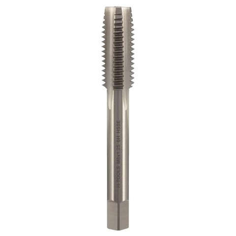 Метчик М 8,0х1,25 (Однопроходный, скв.) DIN352 HSSE-Co5 6h B/4-5P 56мм a=4,9 H-Tools 231080EHT
