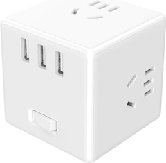Зарядное устройство Xiaomi Rubiks Cube Converter Wired Edition белый