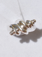 Спиралька (кольцо из серебра)