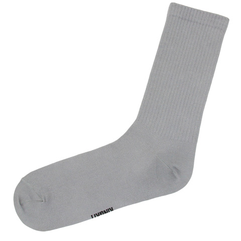 Однотонные носки серого цвета оптом