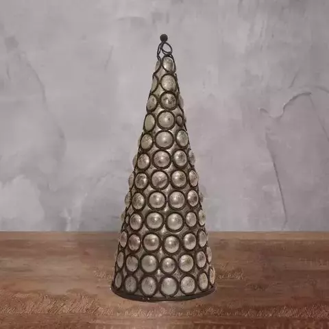 Новогодний декор Ель 38см Roomers Furniture серая