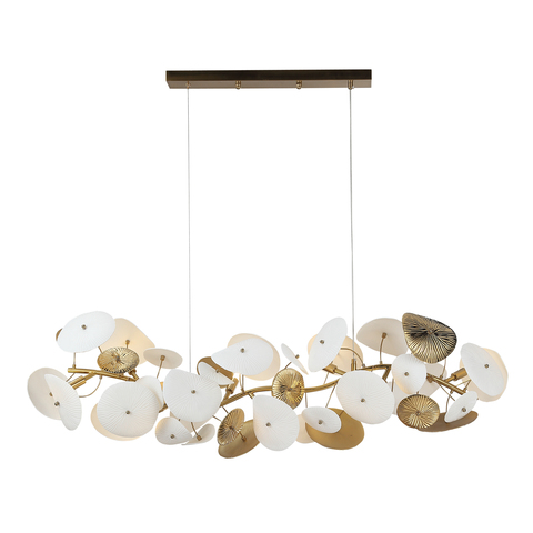 Светильник подвесной ST-Luce Латунь/Белый G9 8*5W sl1518.303.08