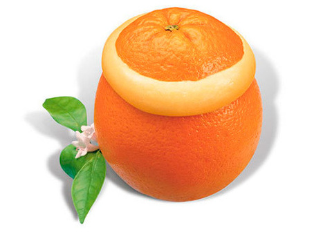 Мороженое натуральное в апельсине, 135г