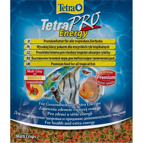 TetraPro Energy Crisps (чипсы) 12г Специалный энергетический корм (Германия)