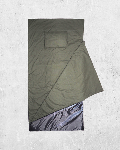 Комплект «Пехотинец»: спальный мешок, подушка, каремат