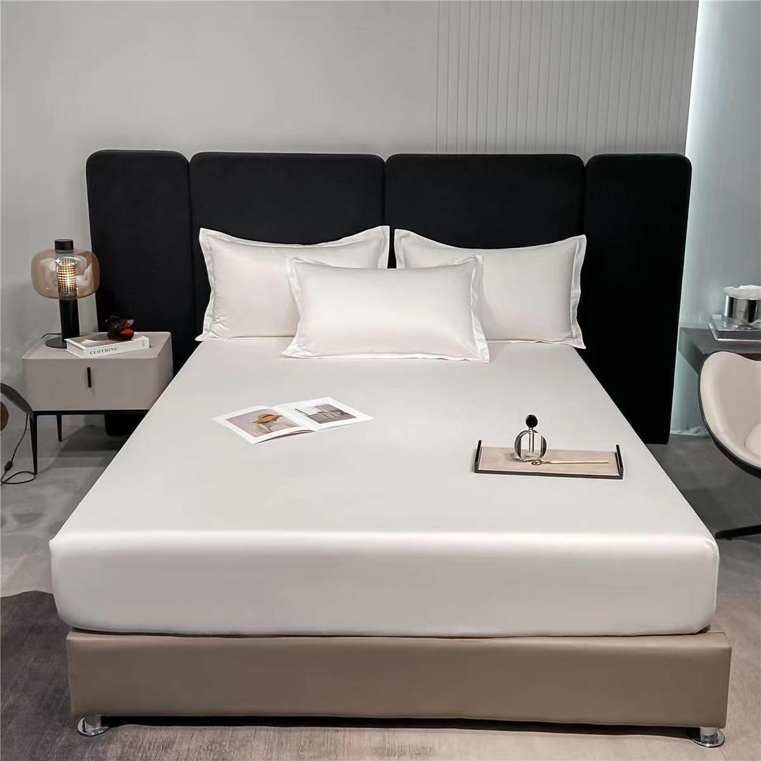 ZEPHYR HOME Простыня на резинке Египетский хлопок 180x200 белый