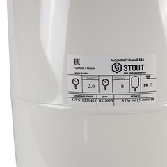 Stout мембранный бак 18 л для ГВС вертикальный (STW-0015-000018)