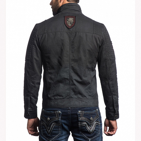 Affliction | Куртка мужская Dusty Trail Jacket 110OW264 спина