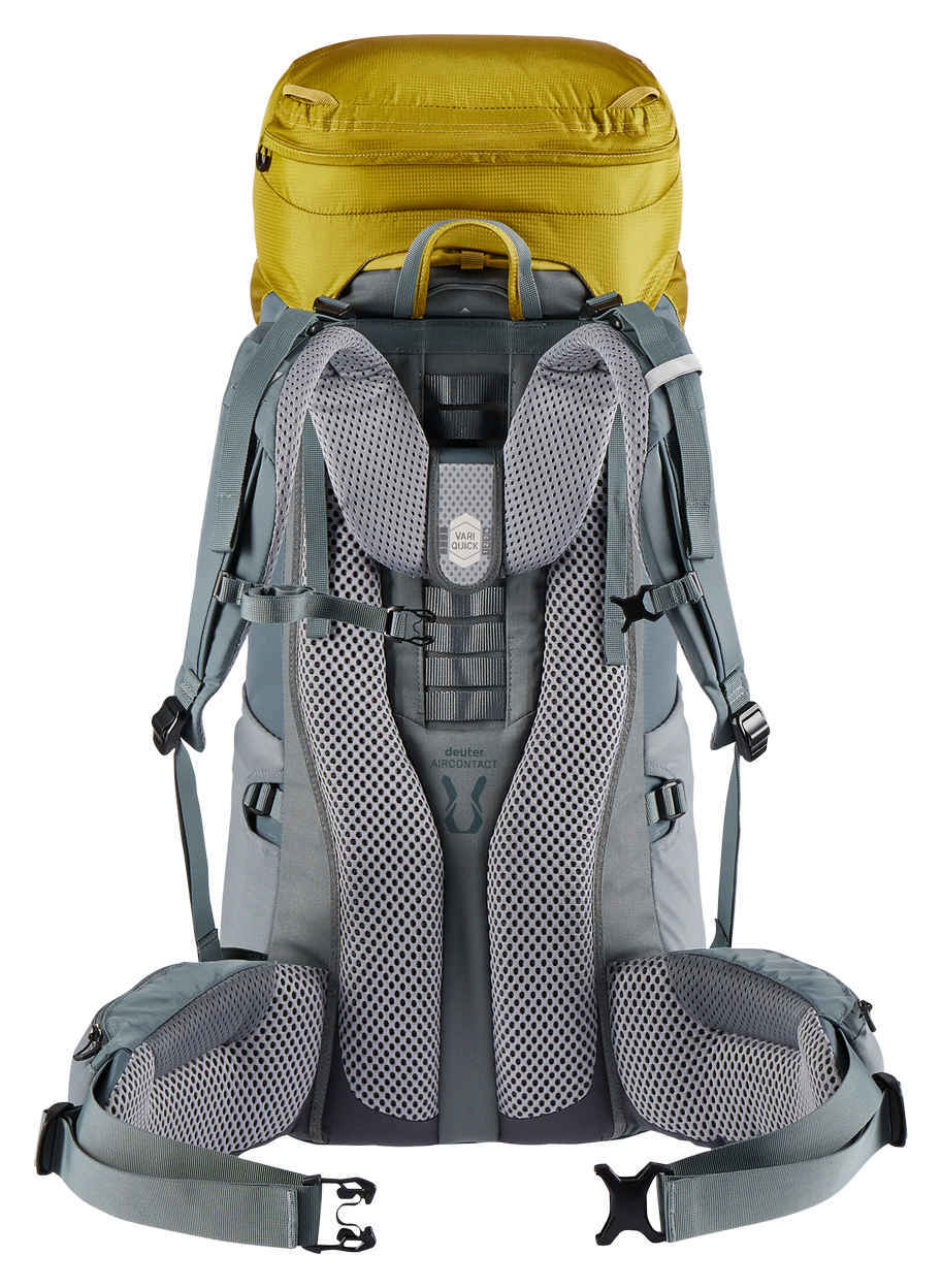 Рюкзак Deuter Aircontact Lite 50+10 turmeric-teal (2021) - купить по  выгодной цене | Актив Спорт