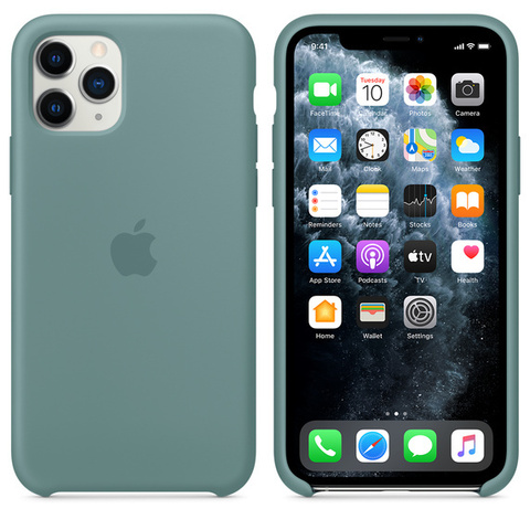 Чехол для телефона APPLE iPhone 11 PRO Silicone Case - Cactus (MY1C2ZM/A)