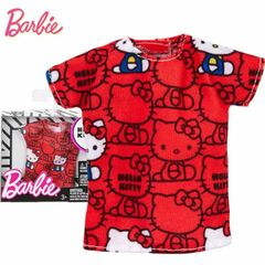 Одежда для кукол Барби Barbie Hello Kitty Fashion Красный топ