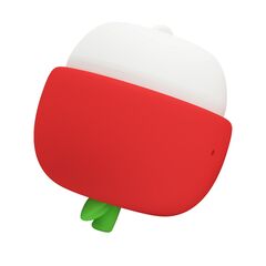 Красный клиторальный стимулятор в форме яблочка Apple Secret - 
