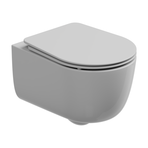 GSG Ceramic Design Hit! HIWCSO000 Чаша подвесного унитаза со смывом Smart Clean (белый глянцевый)