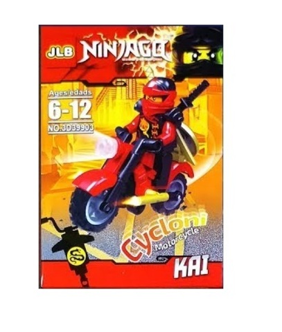 Минифигурка Ниндзяго ниндзя на мотоциклах — Ninjago