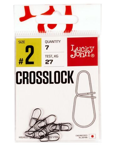 Застежки LJ Pro Series CROSSLOCK №002, 27кг, 7шт.